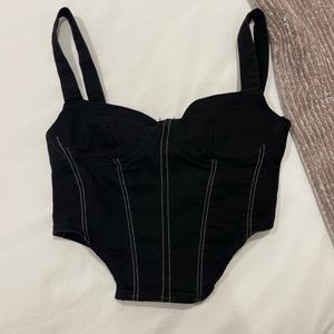 Zara corset top